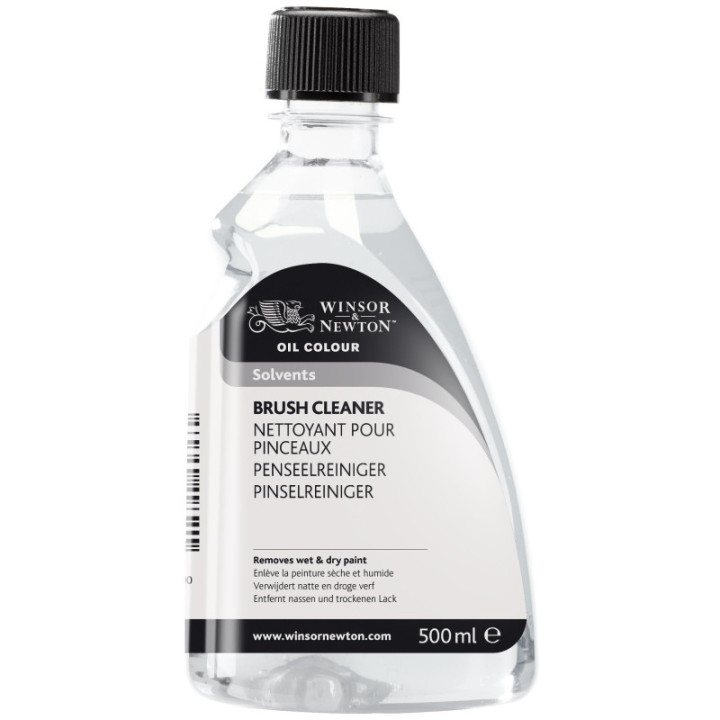 Produit nettoyant pour pinceaux - Peinture huile - 500ml - Winsor et Newton