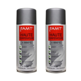 Lot de 2 bombes haute température - gris - AMT