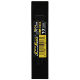 Etui de 10 lames de cutter 18 mm LBB-10 Excel Black OLFA