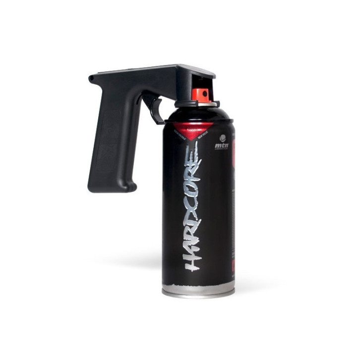2 Bombes de peinture anti gravillons blanc Motip avec pistolet pour bombe aérosol