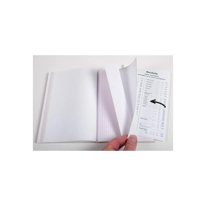 Facturier - Dupli - Autocopiants - 10,5x13,5cm - 50 feuilles - Exacompta - 13274E