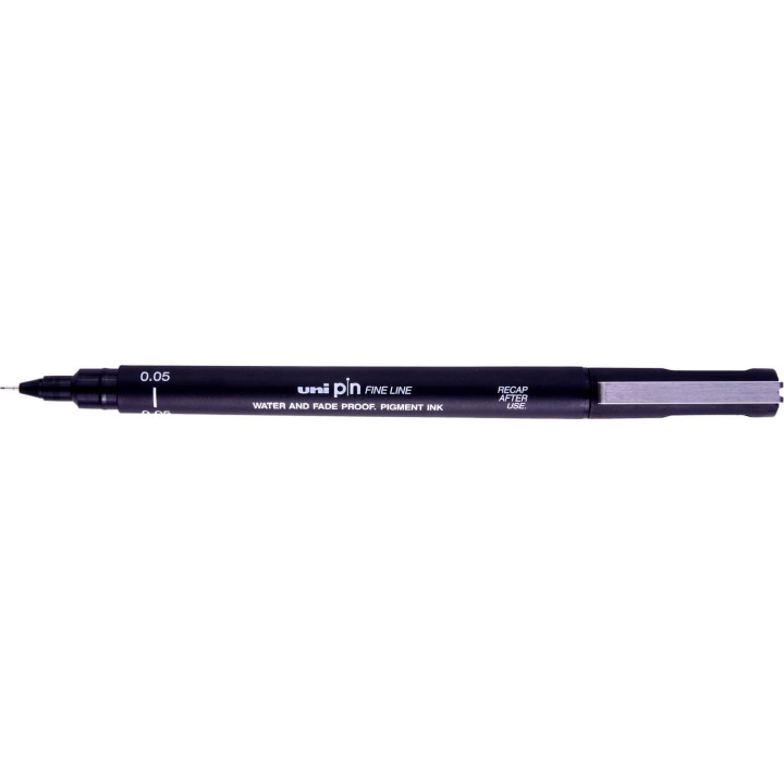 Feutre de dessin uni pin - 0.05 mm - Noir - Uni-ball