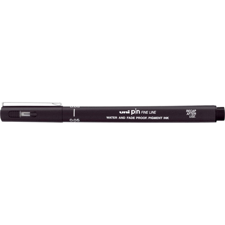 Feutre de dessin uni pin - 0.05 mm - Noir - Uni-ball