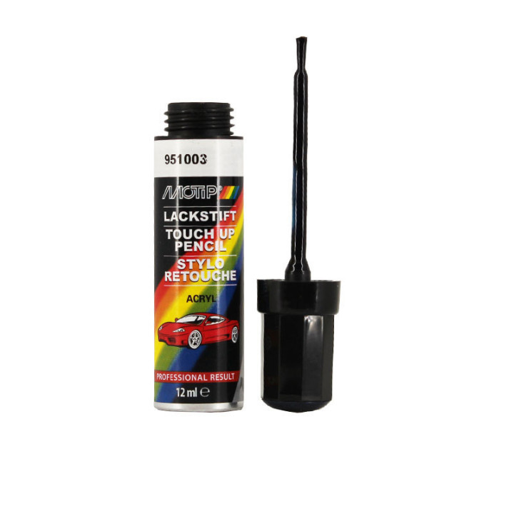 Stylo de retouche - Carrosserie - Noir - Peugeot - Citroën - Volkswagen - BMW