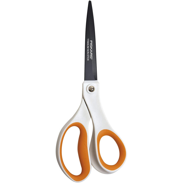 Ciseaux titanium Fiskars multi-usages 21 cm droitier gaucher
