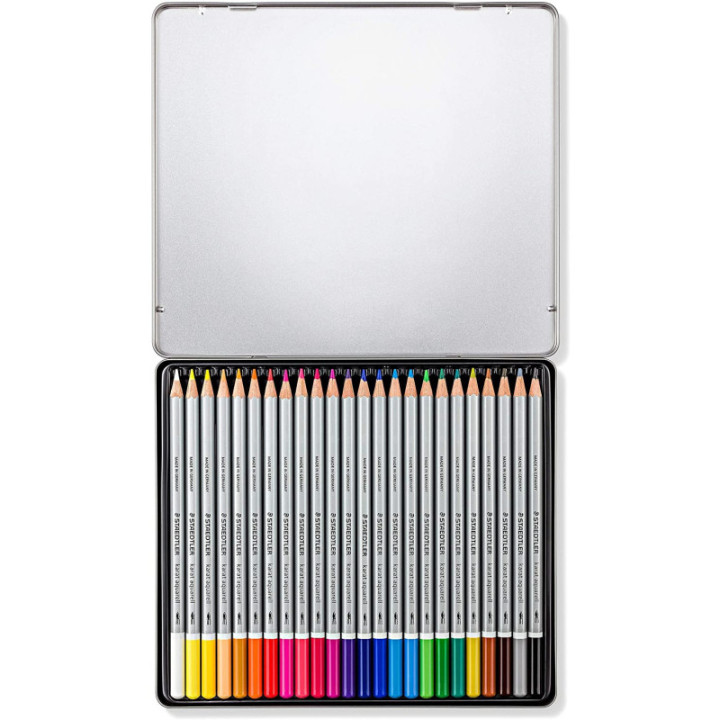 24 crayons de couleur - Aquarellable - Beaux-arts - Karat Aquarel - Staedtler
