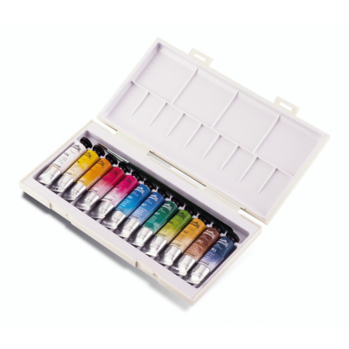 Boîte de voyage La Petite Aquarelle Sennelier 12 tubes de 10ml