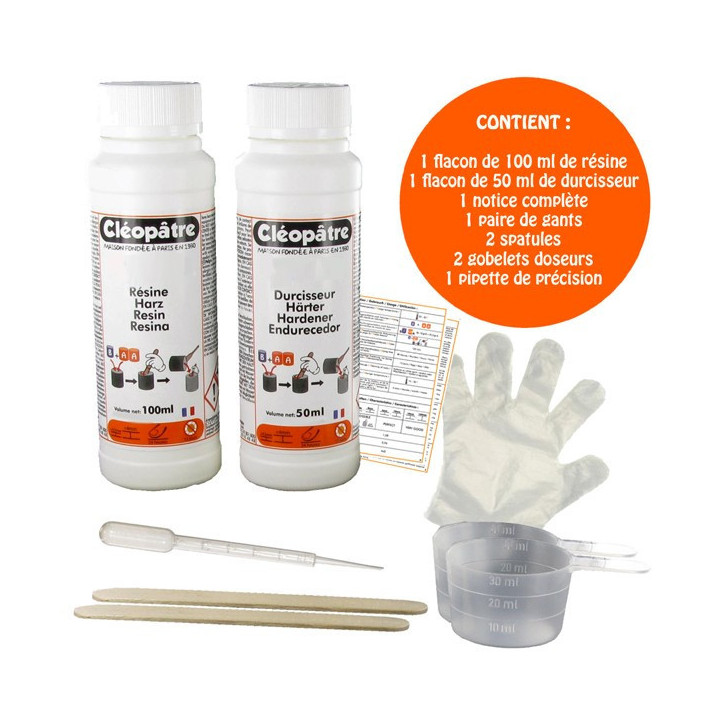 Résine époxy Crystal'Diamond 150ml Cléopâtre