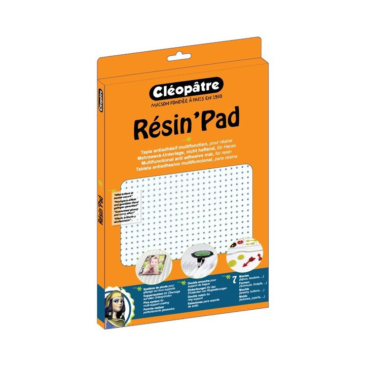 Resin'pad Cléopâtre plan de travail en silicone pour la résine