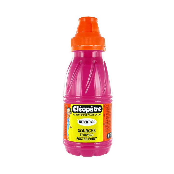 Peinture gouache Néfertari - Rose tyrien - 250 ml - Cléopâtre