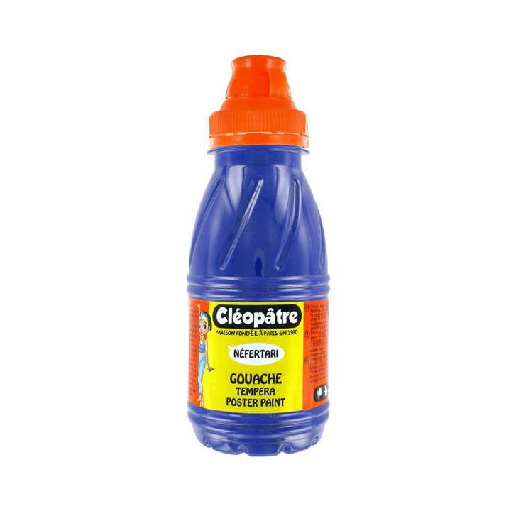 Peinture gouache Néfertari - Bleu outremer - 250 ml - Cléopâtre