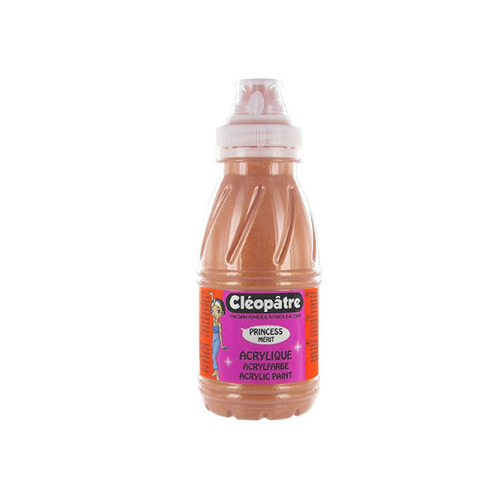 Peinture acrylique Princess Mérit - Cuivre - 250 ml - Cléopâtre