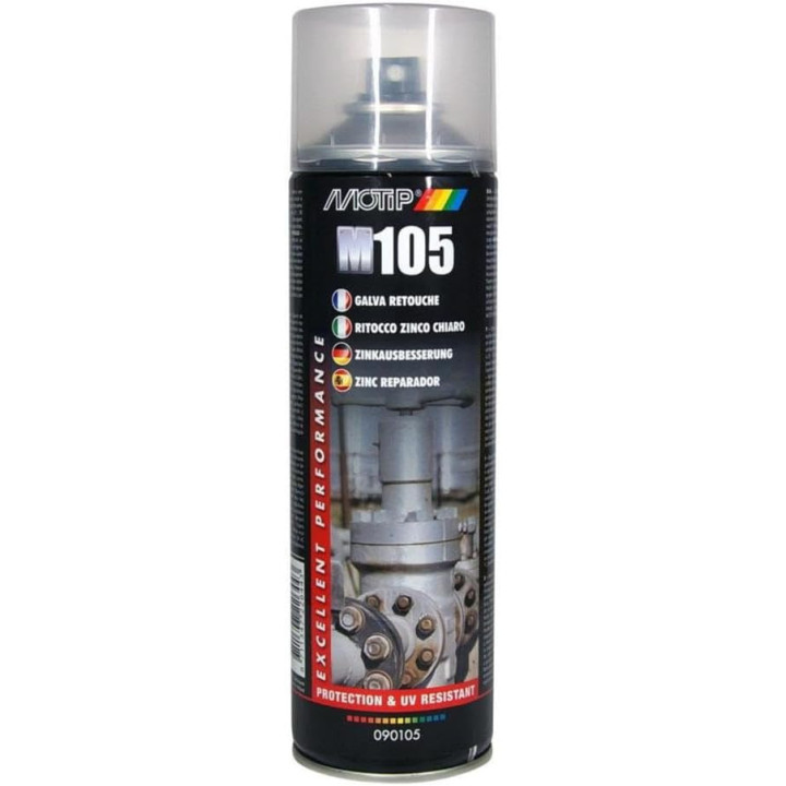 Produit de réparation au Zinc - Petits endommagements - Galva de retouche - Motip