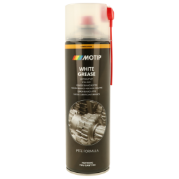 Graisse blanche PTFE - Lubrifiant - Excellente adhérence - Hydrofuge - Motip