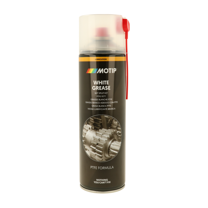 Graisse blanche PTFE - Lubrifiant - Excellente adhérence - Hydrofuge - Motip
