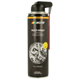 Produit lubrifiant - Élimine huile, graisse, cire, soubassement de carrosserie et goudron - Motip