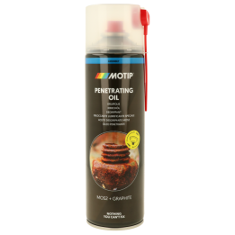 Produit dégrippant - Contient du MOS2 et du graphite - Anticorrosion - Motip