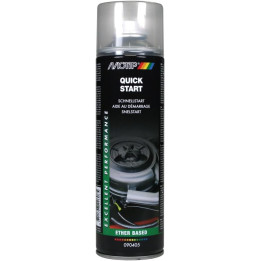 Produit aide au démarrage - Moteur essence et diesel - Action rapide - Motip