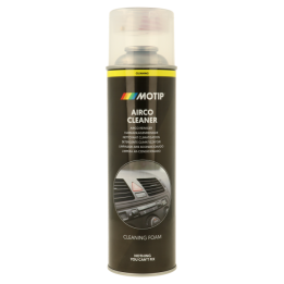 Produit nettoyant pour climatisation - Auto - Parfum frais - Texture mousse - Motip