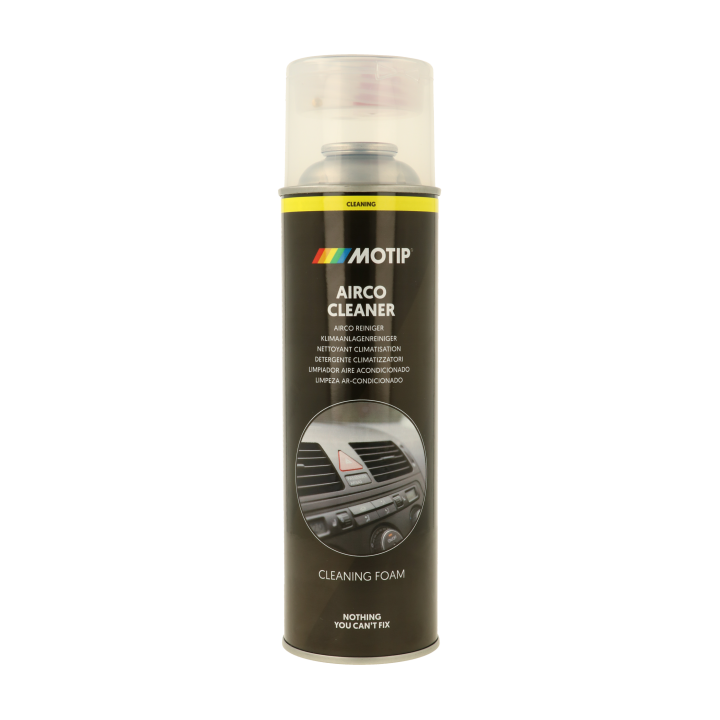 Produit nettoyant pour climatisation - Auto - Parfum frais - Texture mousse - Motip