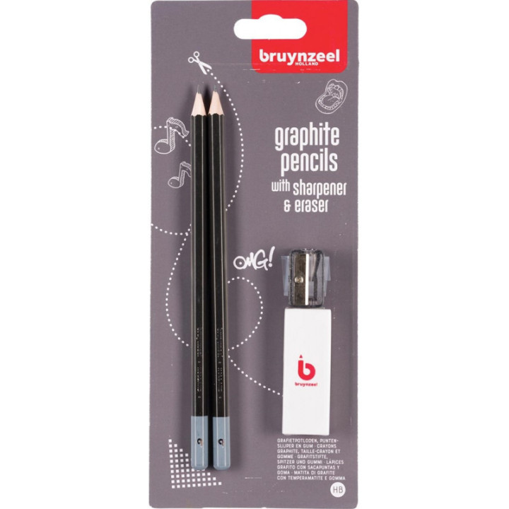 Pack de fournitures scolaires - Crayons, colle, ciseaux, feutres, règle - 44 pièces - Rentrée des classes