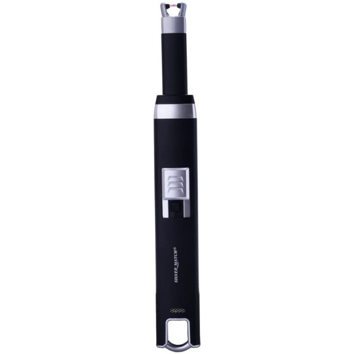 Allume gaz - Électrique - Avec port USB - Silver Match