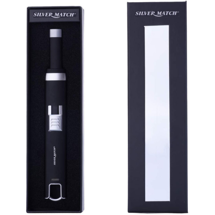 Allume gaz - Électrique - Avec port USB - Silver Match