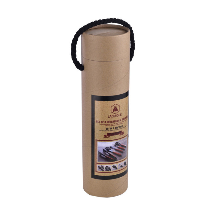 Coffret de 5 ustensiles pour barbecue Laguiole