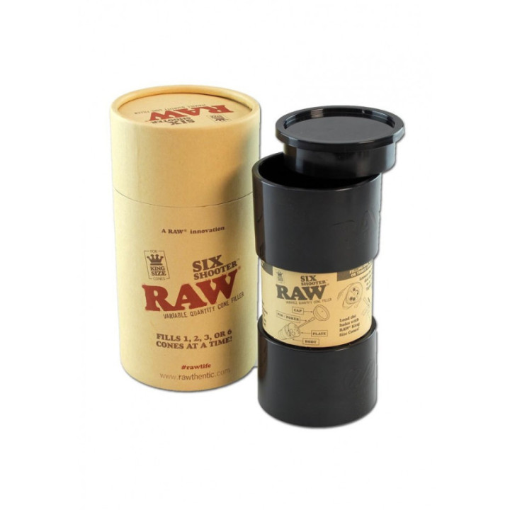 Six shooters king size slim  remplisseur de cône Raw