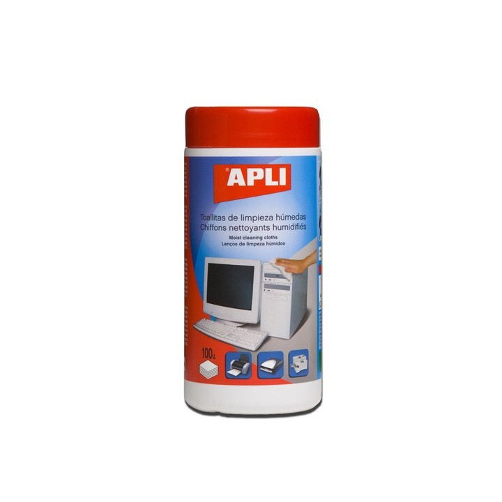 Lingettes nettoyantes - Multi-usages - Tous supports - Apli