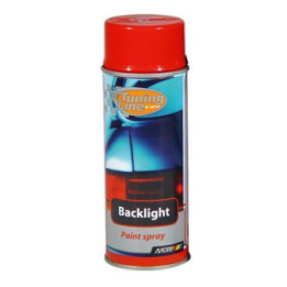 Bombe de peinture feux arrières - 400 ml - rouge - Motip