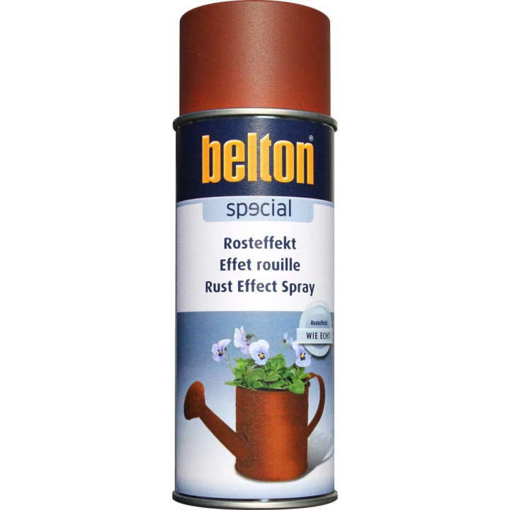 Bombe de peinture Belton effet rouille 400ml