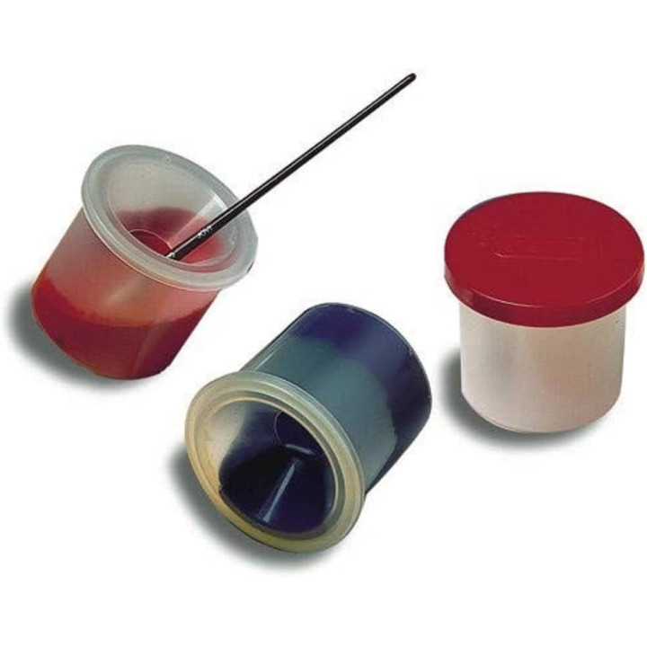 Gobelet - Plastique - Pour peinture - Capuchon anti versement - Jovi