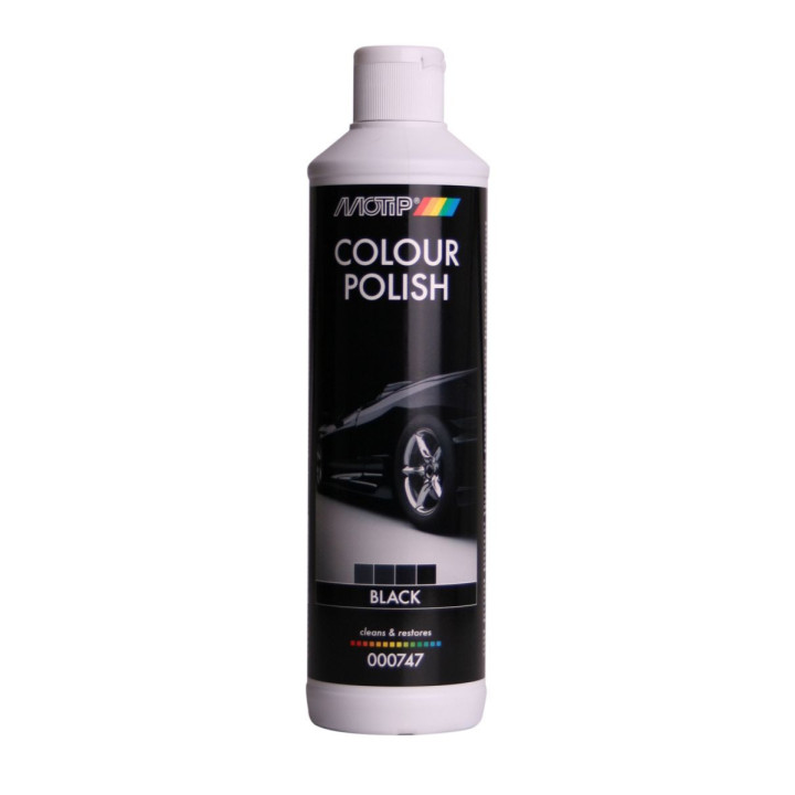 Polish Motip pour voiture pigmenté noir bidon de 500ml