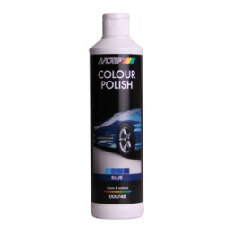 Polish Motip pour voiture pigmenté bleu bidon de 500ml