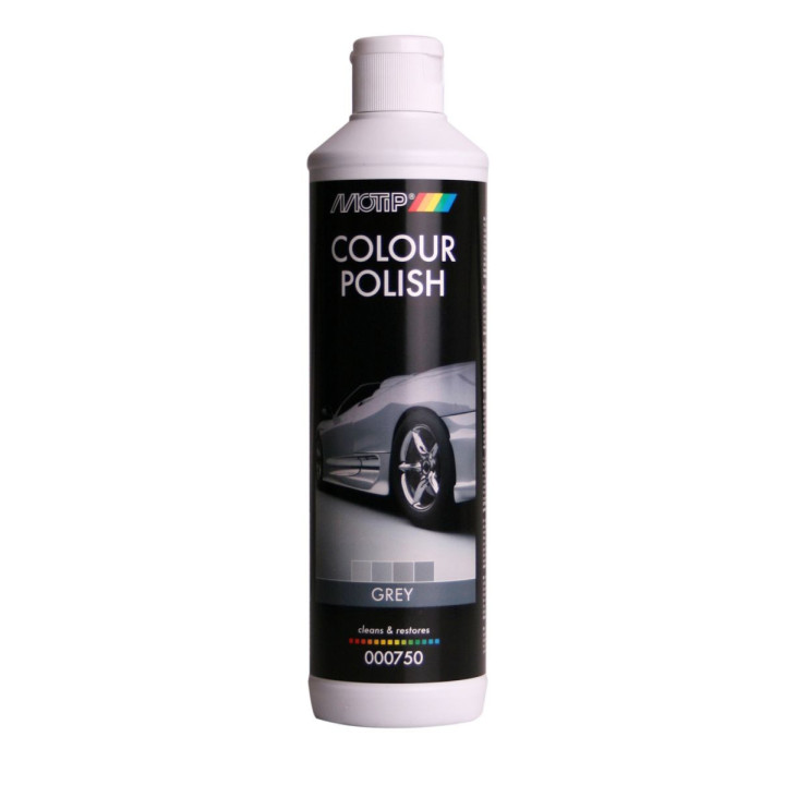Polish Motip pour voiture pigmenté gris bidon de 500ml