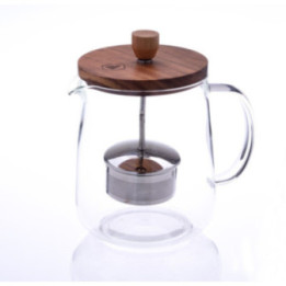 Théière en verre avec infuseur Laguiole