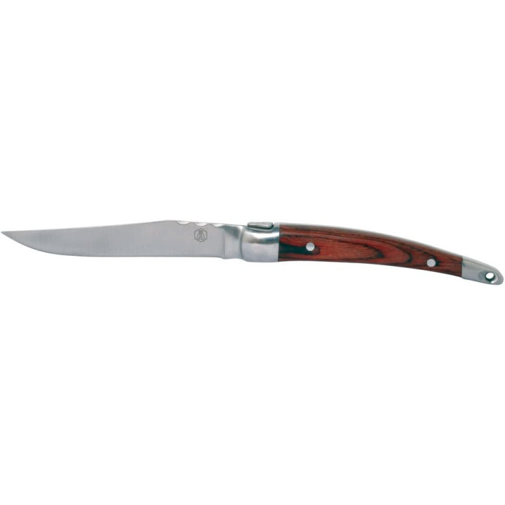 Coffret en bois de 6 couteaux à viande - Domaine Laguiole