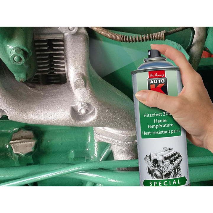 Bombe aérosol vernis de finition haute température Auto-K 400ml