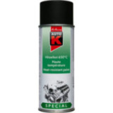Bombe de peinture haute température - noir mat - Auto-K - 400ml