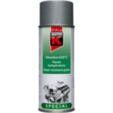 Bombe de peinture haute température - gris argent - Auto-K - 400 ml