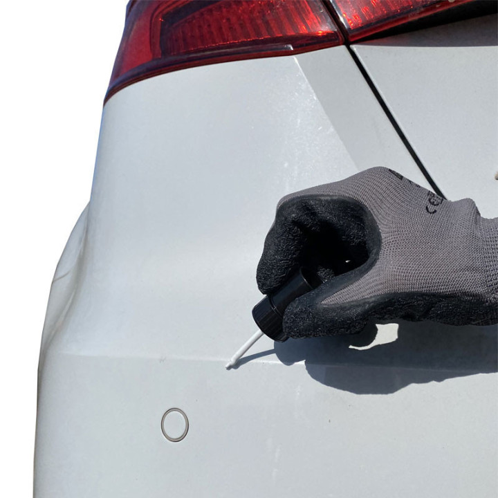 Stylo de retouche pour carrosserie - Citroën - 249 Blanc banquise - Auto K