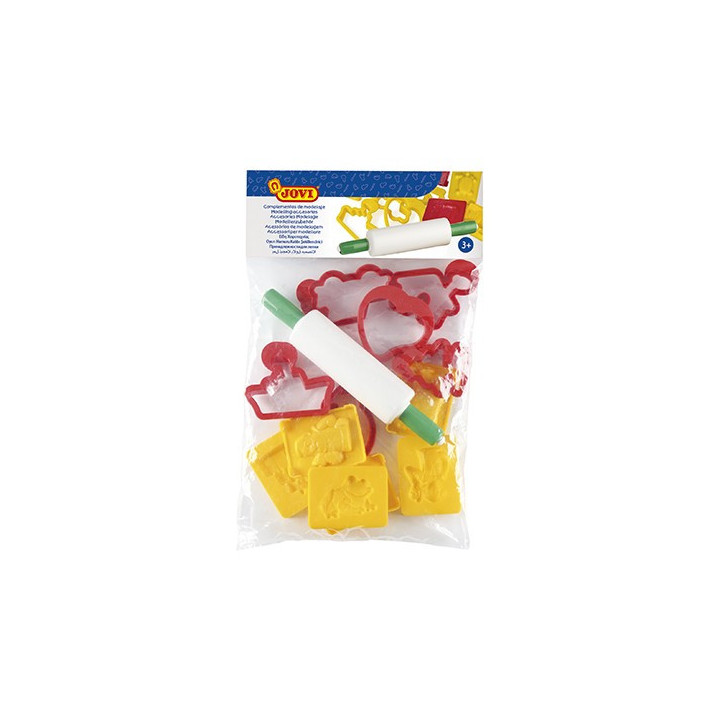 Emporte-pièces - Moules - Accessoires - Pour pâte à modeler - Jovi