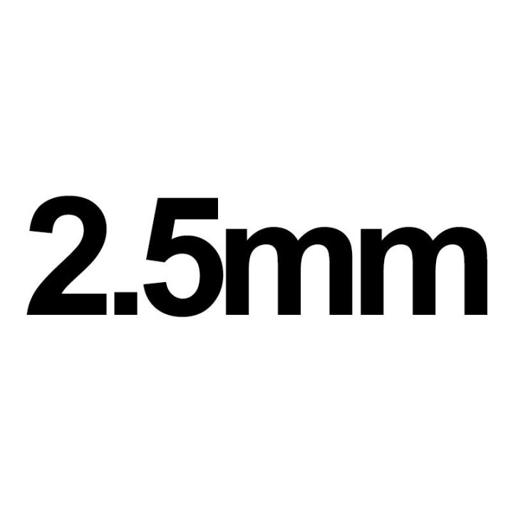 Aiguille à tricoter circulaire 80 cm 2,5mm