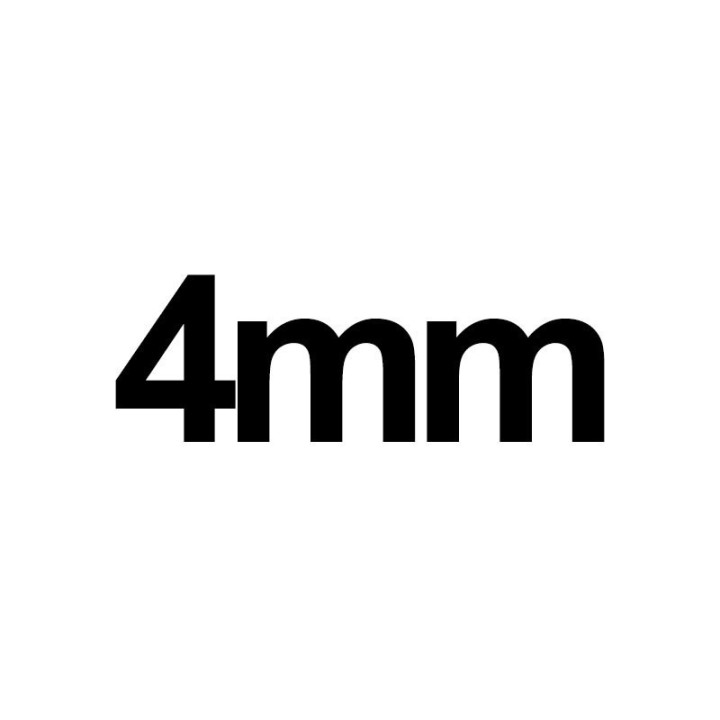 Aiguille à tricoter 40 cm en métal 4mm