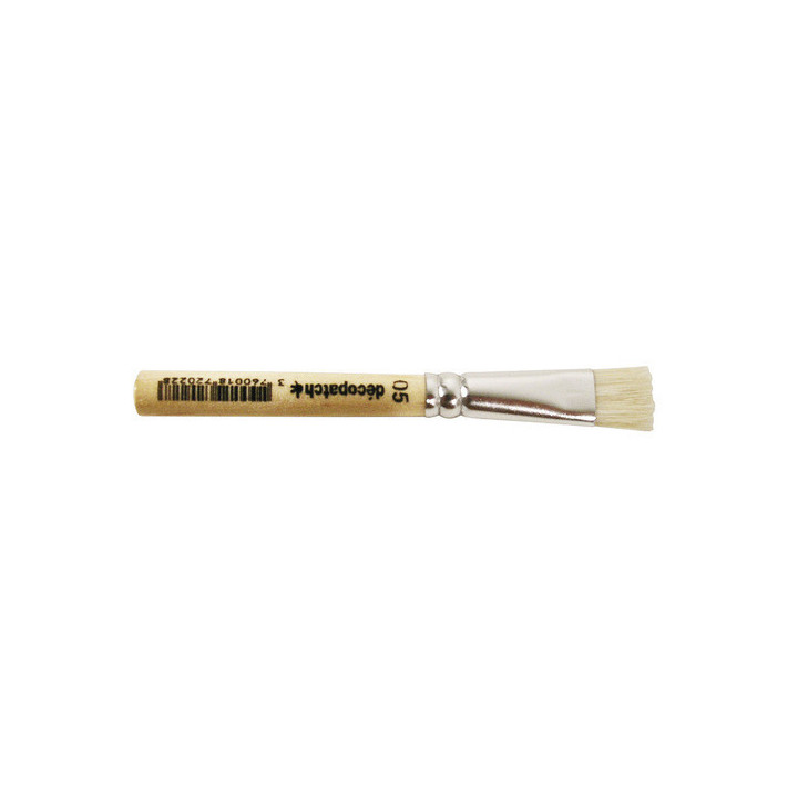 Mini kit Décopatch dinosaure feuilles pinceau et vernis colle