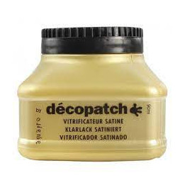 Vitrificateur satiné Aquapro Décopatch pot de 90 ml