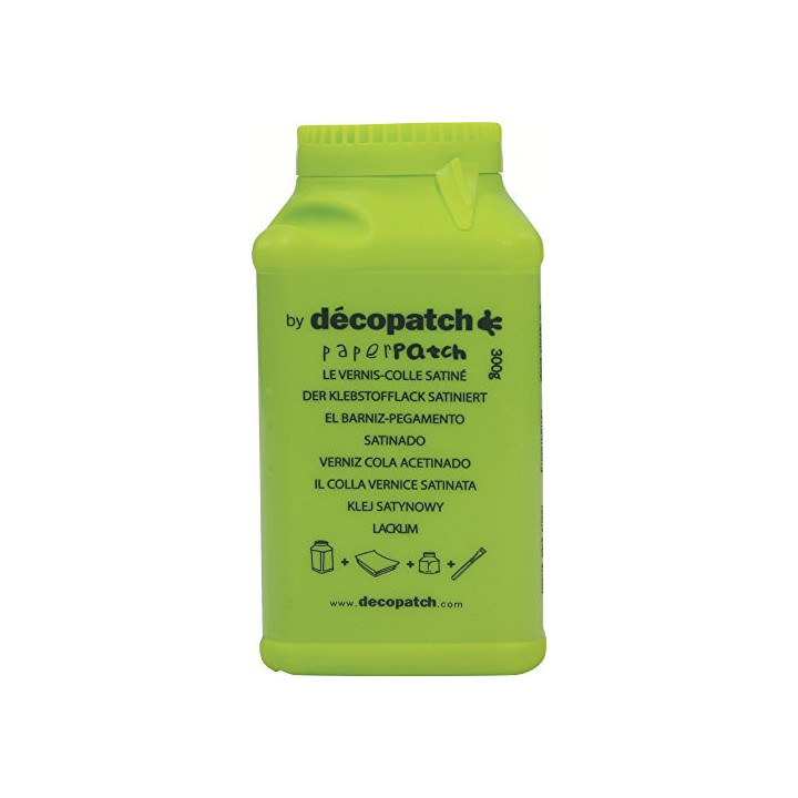 Vernis colle PaperPatch Décopatch finition satinée 300g