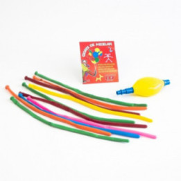 10 ballons à modeler avec pompe