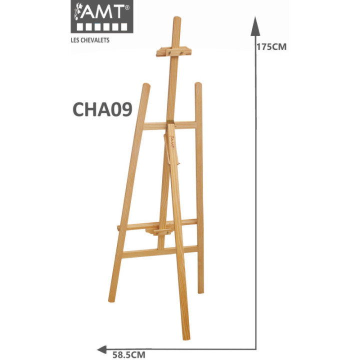 Chevalet - 175 cm - Bois - Peinture - Artiste - Atelier - Exposition - AMT